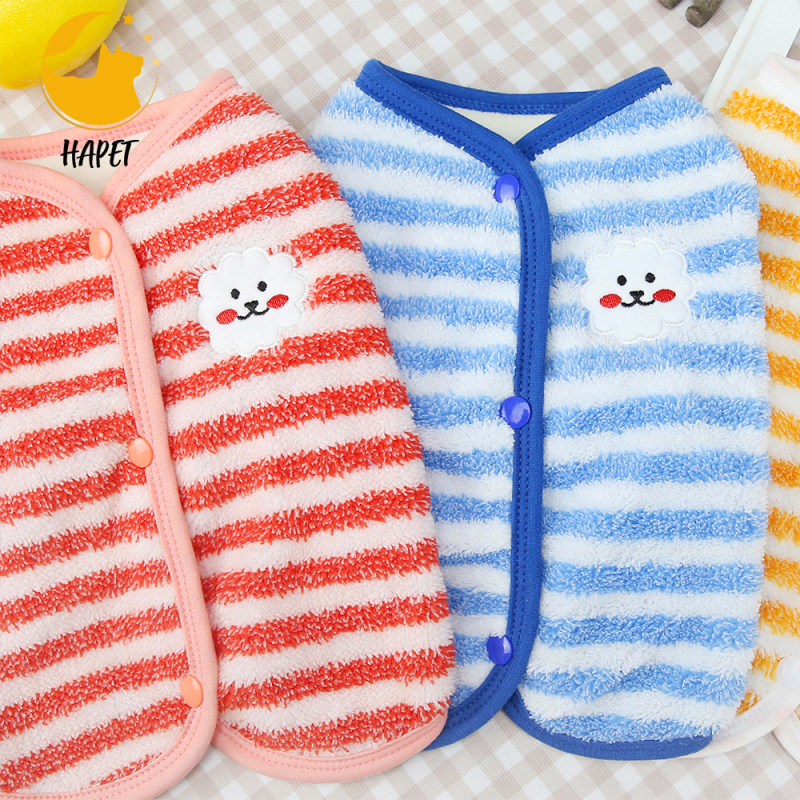 Puppy Clothes Dog Shirts Cute Printed Dog Clothes Soft Cotton Pet T Shirt