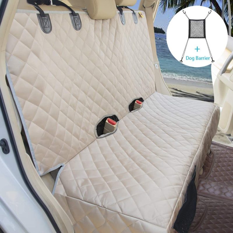 High Heat Resistant Dog Seat Cover Waterproof Backseat Protector for Dogs Kids