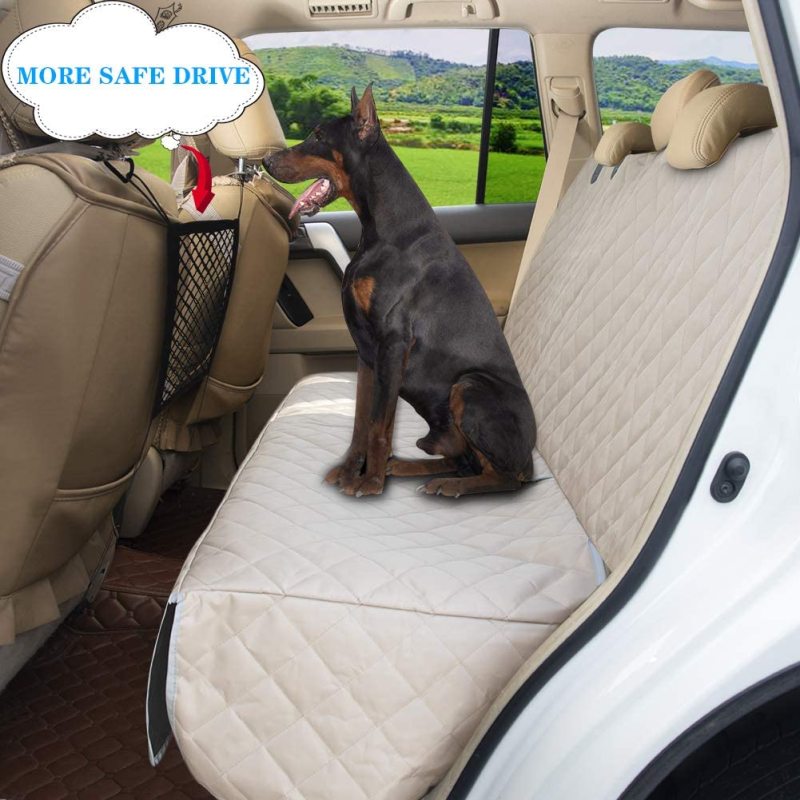 High Heat Resistant Dog Seat Cover Waterproof Backseat Protector for Dogs Kids