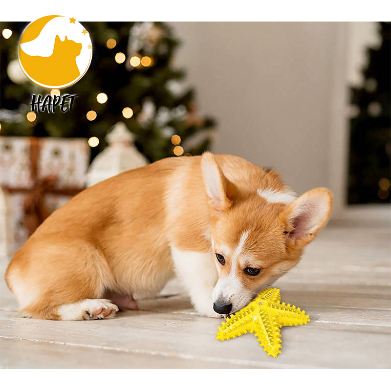 Anti-bite Dog Toys Resist Knife Cutting Chopping Increase Volume Food Dispensing Balls