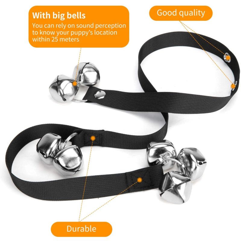 Premium Doggy Train Tools Puppy Doorbells Loud Snaps for Dogs Go Outside