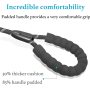Comfortable Shock Absorbing Reflective Bungee Double Dog Leash  for Two Dogs