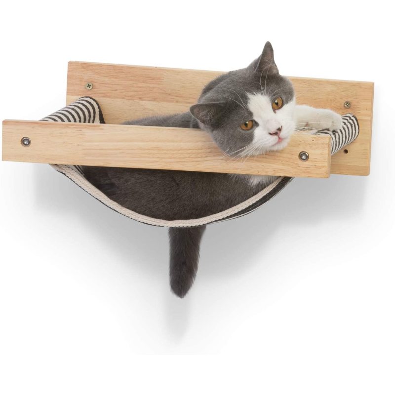 Cat Hammock Wall Mounted Large Cats Shelf Modern Beds and Perches
