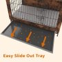 Dog Crate Furniture Indoor Wooden Dog Crate Table Dog Cage Kennel