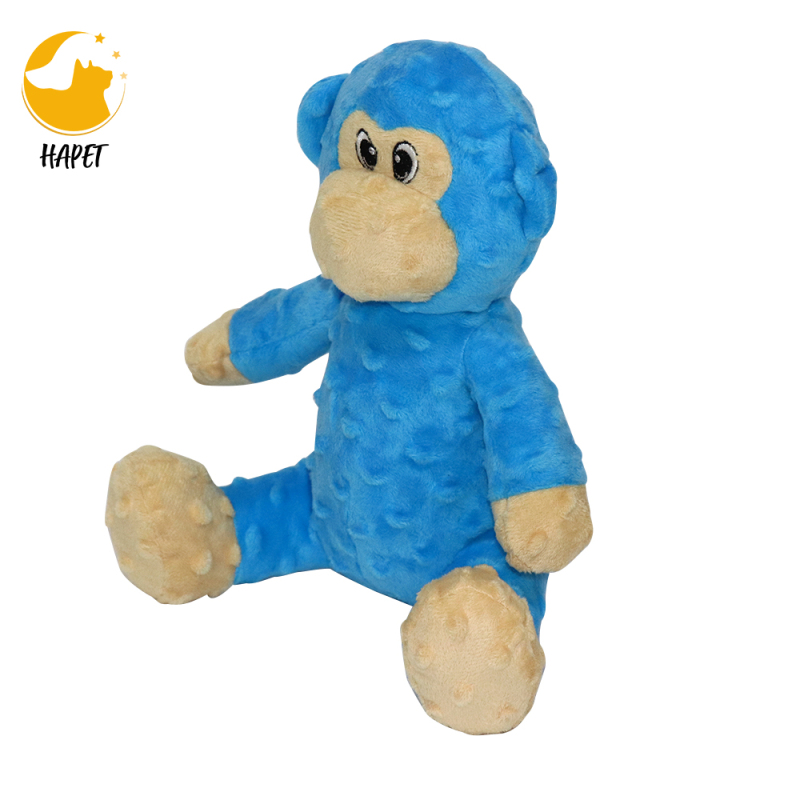 Amazon Hot Sale Durable Custom Forest Animals Squeaky Plush toys Dog Chewing Toys 3 in 1 Set