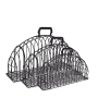 Portable Steel Wire Pet Cat Puppy Shower Cage Injection Anti Scratch Cat Washing Shower Bath Cage