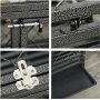 Removable Tray Wheels Lockable Dog Crate Cage Door Indoor