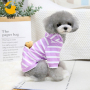 Dog Hoodie Dog Fleece Sweater with Hat Pet Pullover Shirt