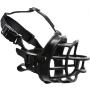 Dog Muzzle, Soft Rubber Basket Muzzle Cage Muzzle for Small Medium Large Dogs, Allows Panting and Drinking
