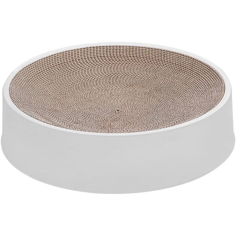 Refillable Cat Scratcher Cardboard & Bed for Indoor Cats, Scratching Lounge, Scratching Pad