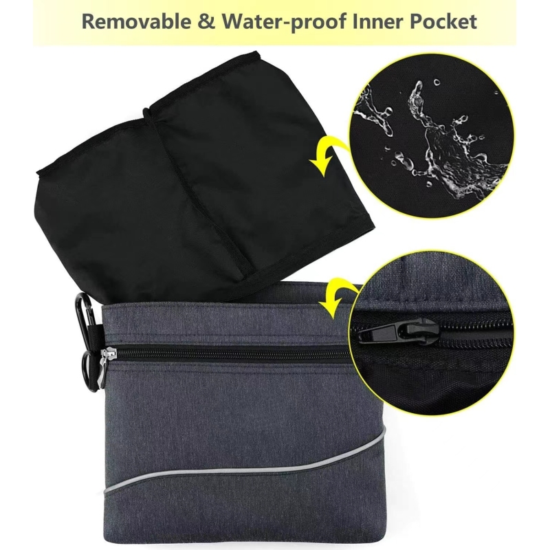 Durable Portable Pet Food Bag Dog Training Snack Bag Dog Treat Bags