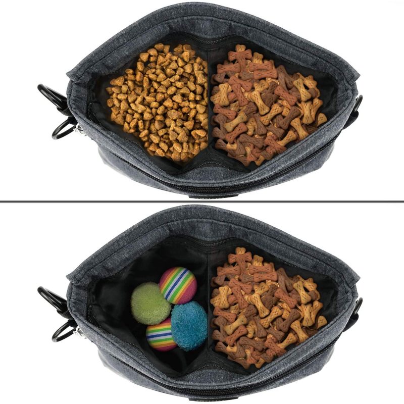 Durable Portable Pet Food Bag Dog Training Snack Bag Dog Treat Bags
