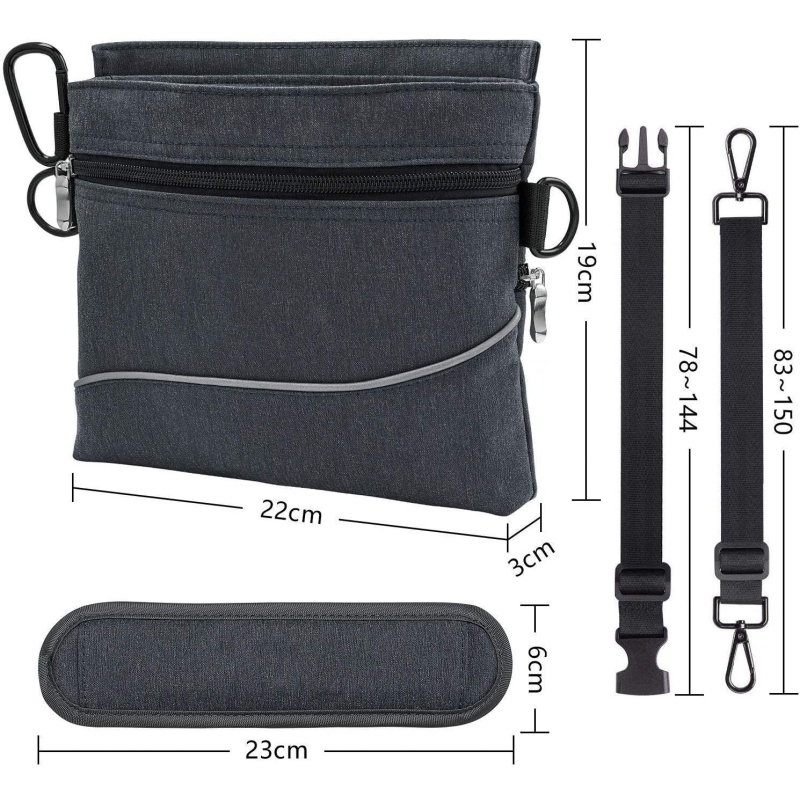 Durable Portable Pet Food Bag Dog Training Snack Bag Dog Treat Bags