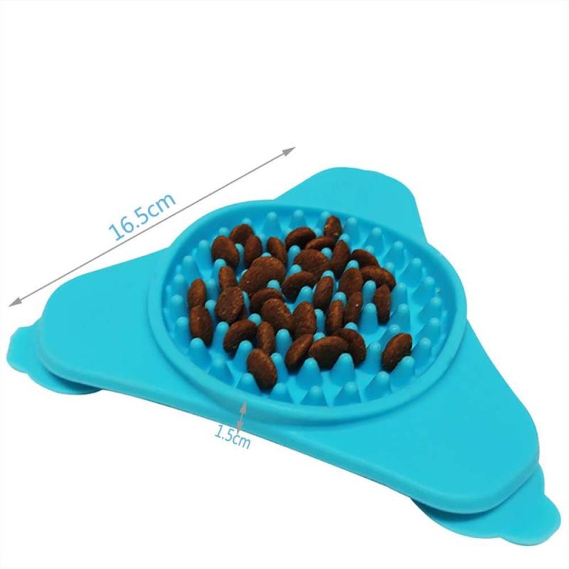 Dog Feeding Lick Pad Silicone Pet Shower Distraction Toy Grooming Helper Wall Bowl