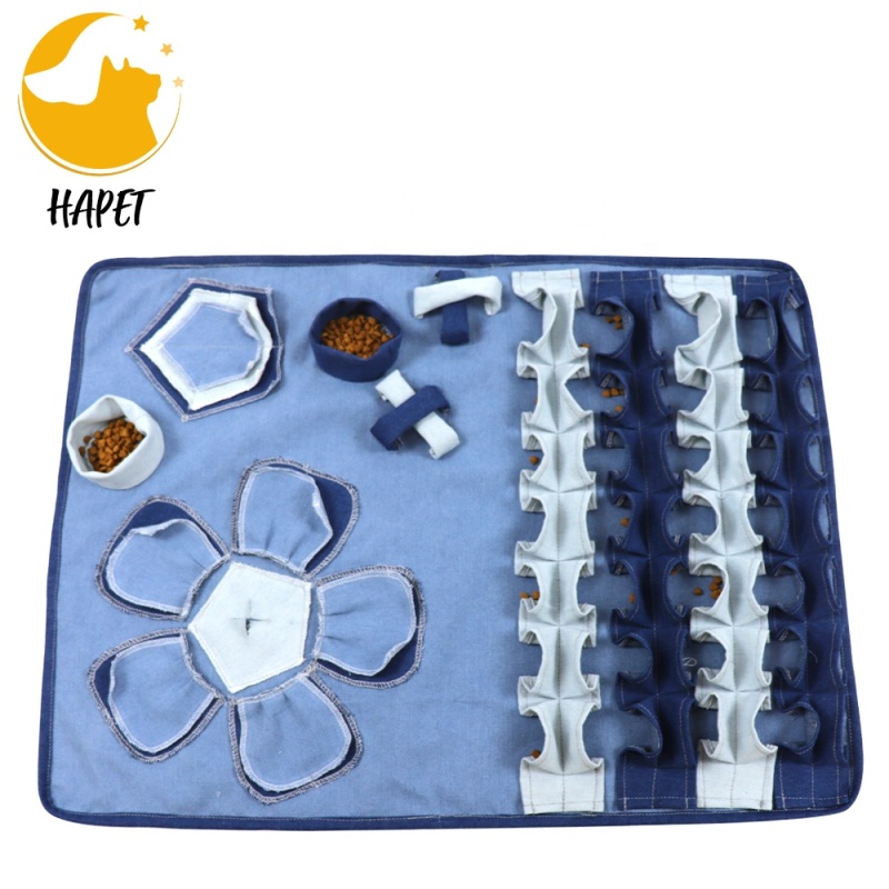 Snuffle Mat Dog Snuffle Mat Nosework for Dogs Large Small Pet Treat Interactive Puzzle Dispenser Toys Machine Washable