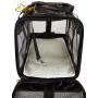 Black Custom Soft-Sided Small Animals Carrying Bag Dog Cat Travel Cage Portable Foldable Pet Carrier