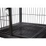 Plastic Black Tray Two Tier Cage For Pet Cage and Durable