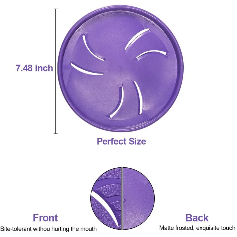 Soft Lightweight Dog Catch Flyer Toy Fetch Toys for Small Medium Dogs