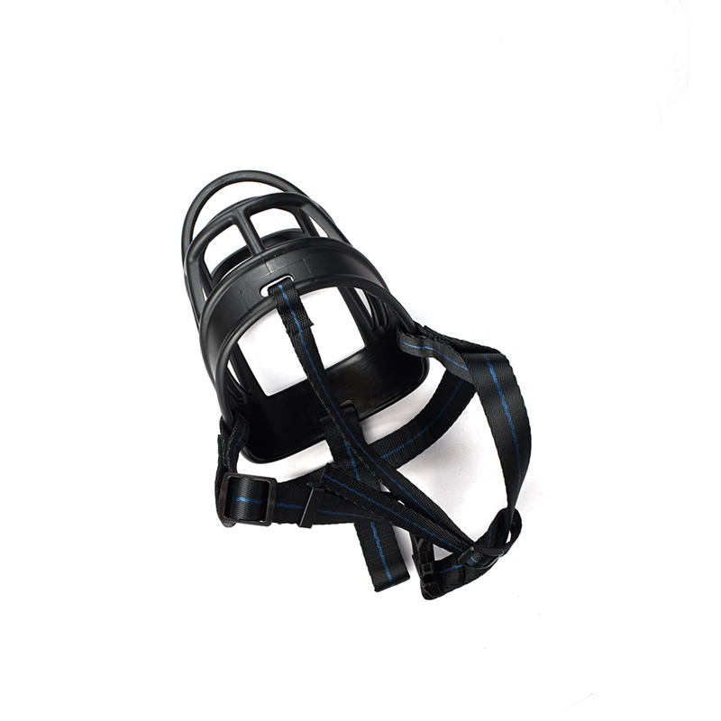 Soft Silicone Basket Dog Muzzle Mouth Cover with Nylon and Reflective Neck Straps for Small, Medium and Large Dogs, Anti Barking