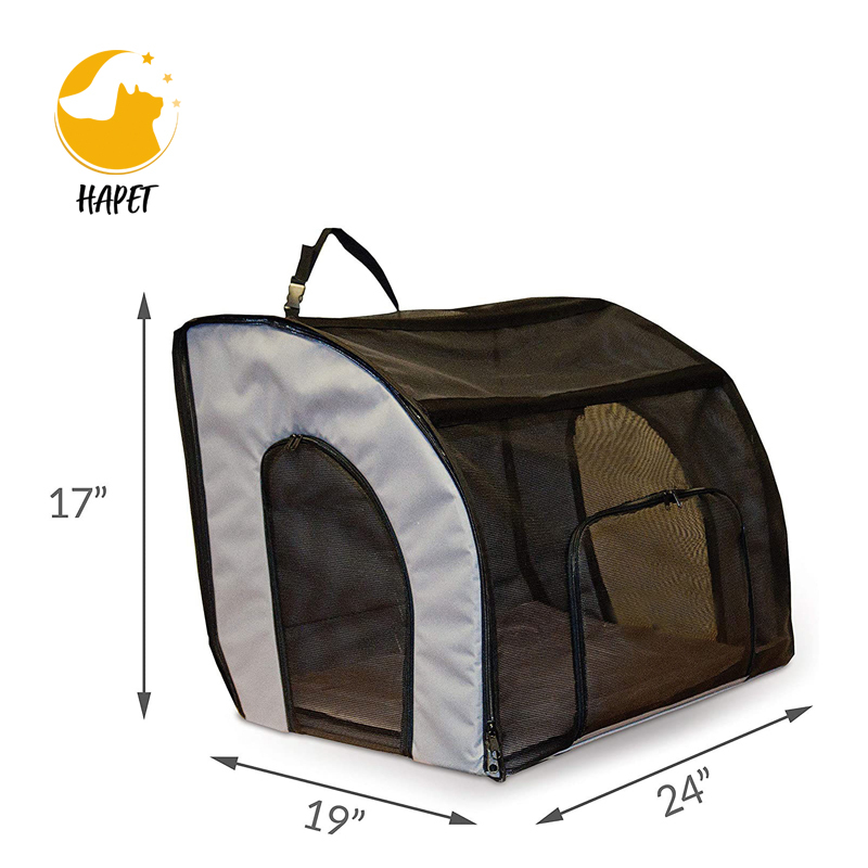 Cat Carrier Bag, Airline Approved Dog Carrier for Small Dogs, Soft Cat Carriers with Mesh Windows & Cozy Pad