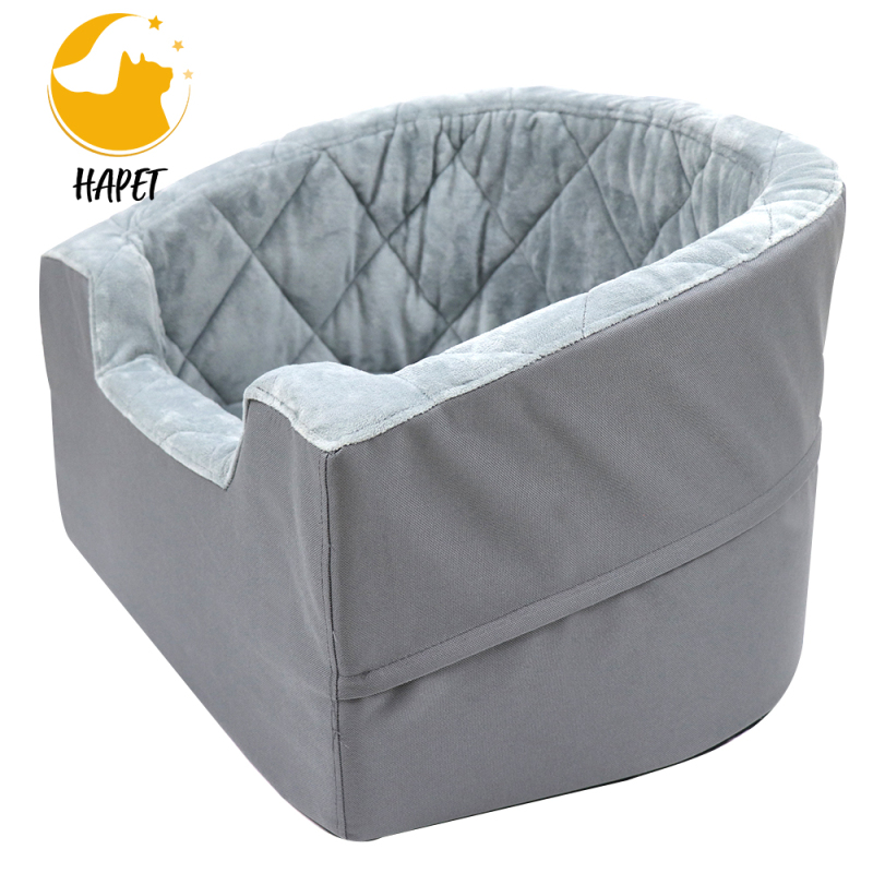 Dog Car Seat Puppy Car Control Console Seat Pet Booster Seat Portable Dog Habitat Bed