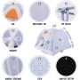 Houses Nest Summer Outdoor Portable Cat Tent Removable Cushion Pad for Cat Sleep Bed