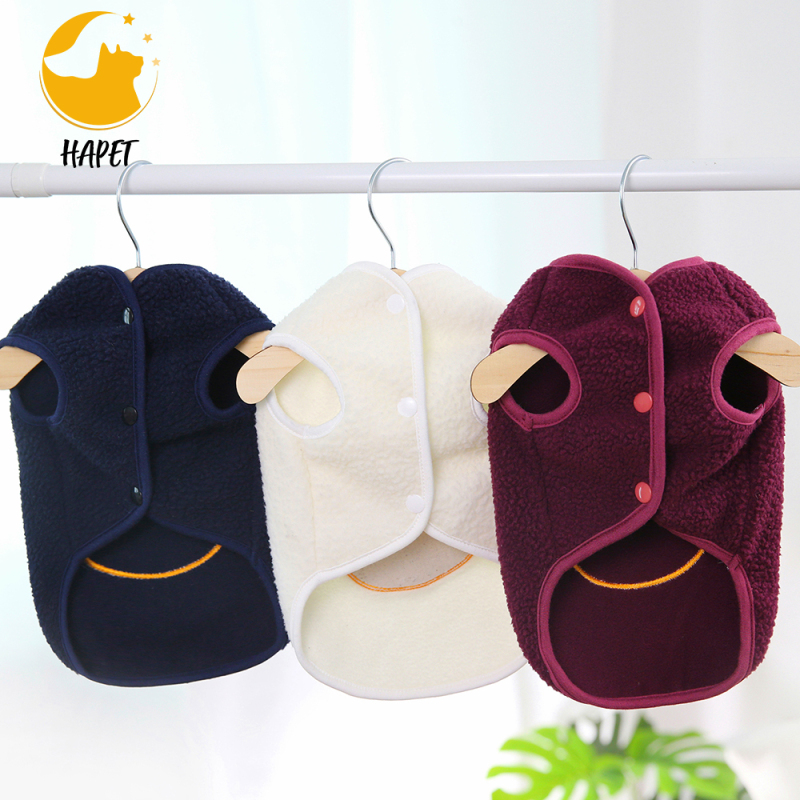 Dog Coat Sweater Vest Thick Dog Jackets for Winter Warm Clothes with Scarf
