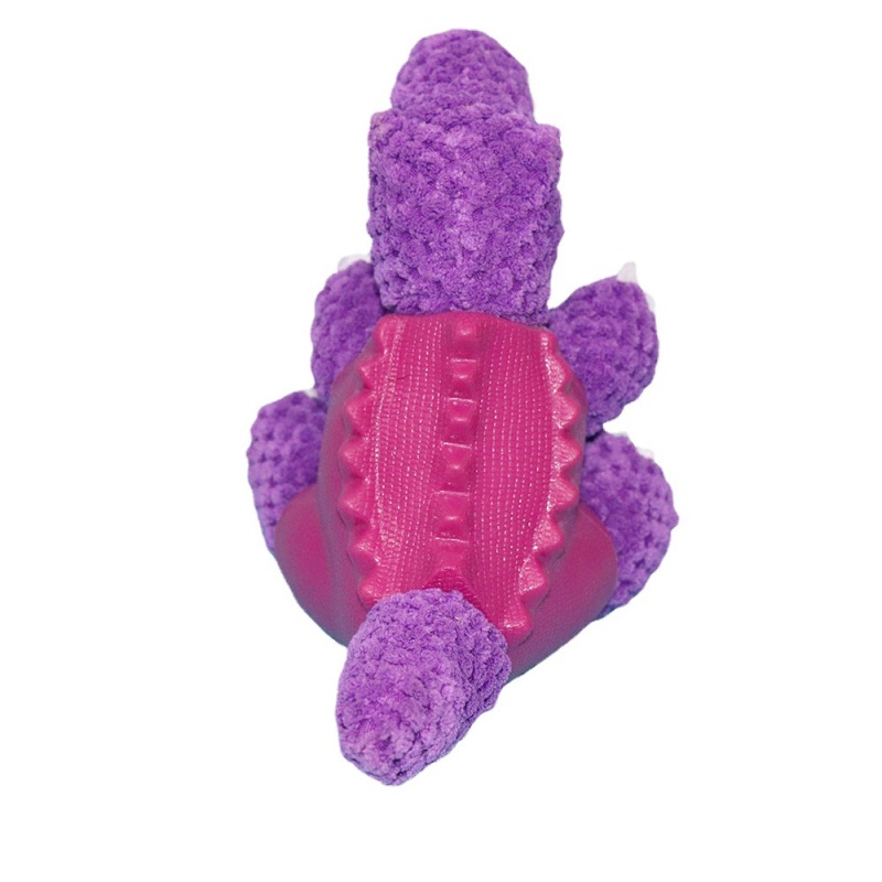 Dinosaur Dog Toys Durable Plush Dog Squeaky Chew Toys for Aggressive Chewers Interactive Dog Toys