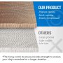 Lounge Bed Cat Scratcher Cardboard Durable Board Pads Prevents Furniture