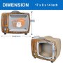 Lounge Bed Cat Scratcher Cardboard Durable Board Pads Prevents Furniture