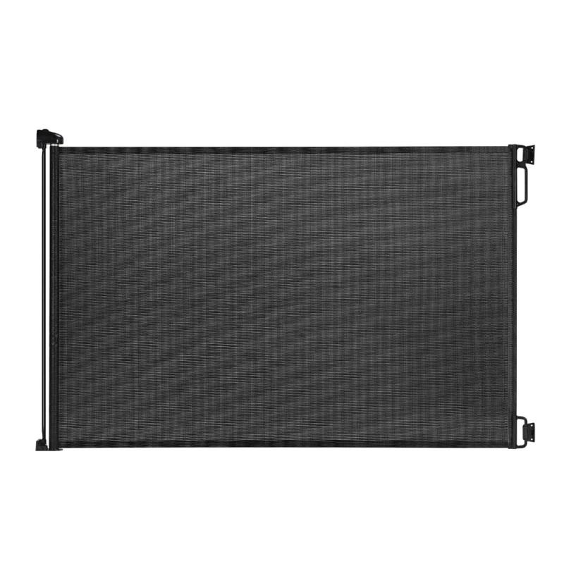 Extends up Wide Indoor Outdoor Retractable Baby Gate For Pet Use In Living Room