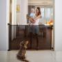 Extends up Wide Indoor Outdoor Retractable Baby Gate For Pet Use In Living Room