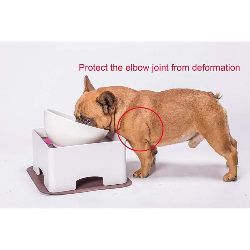 Wan Table for Dog Bowls Adjustment Bracket raised cat bowl