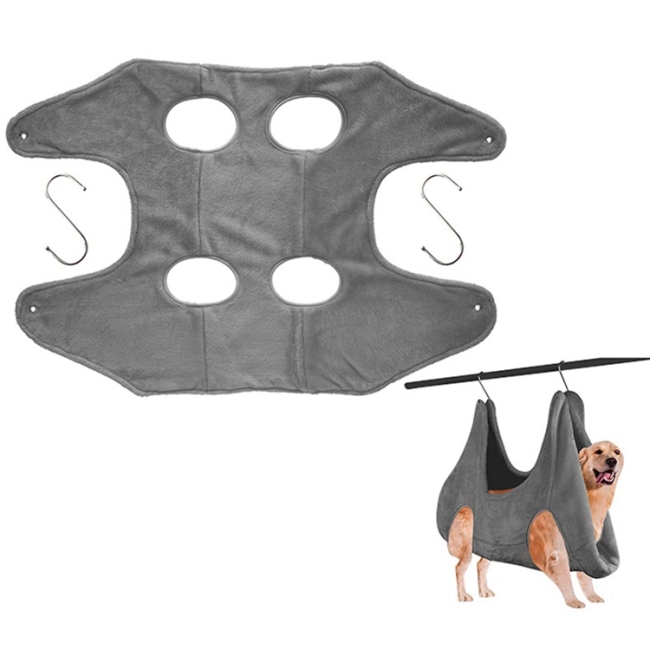 Wholesale Soft Pet Grooming Hammock Bed Durable Nail Clipping Trimming Hammock Bathing Restraint Bag Dog Cat Hammocks