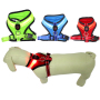 Dog Harness for Small Medium and Large Dogs Mesh Fabric Dog Vest with Reflective Trim