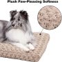 Deluxe Dog Beds Super Plush Dog & Cat Beds Ideal for Dog Crates