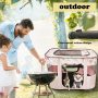 Outdoor or Indoor Collapsible Crates Kennel Playpen for Dog cat