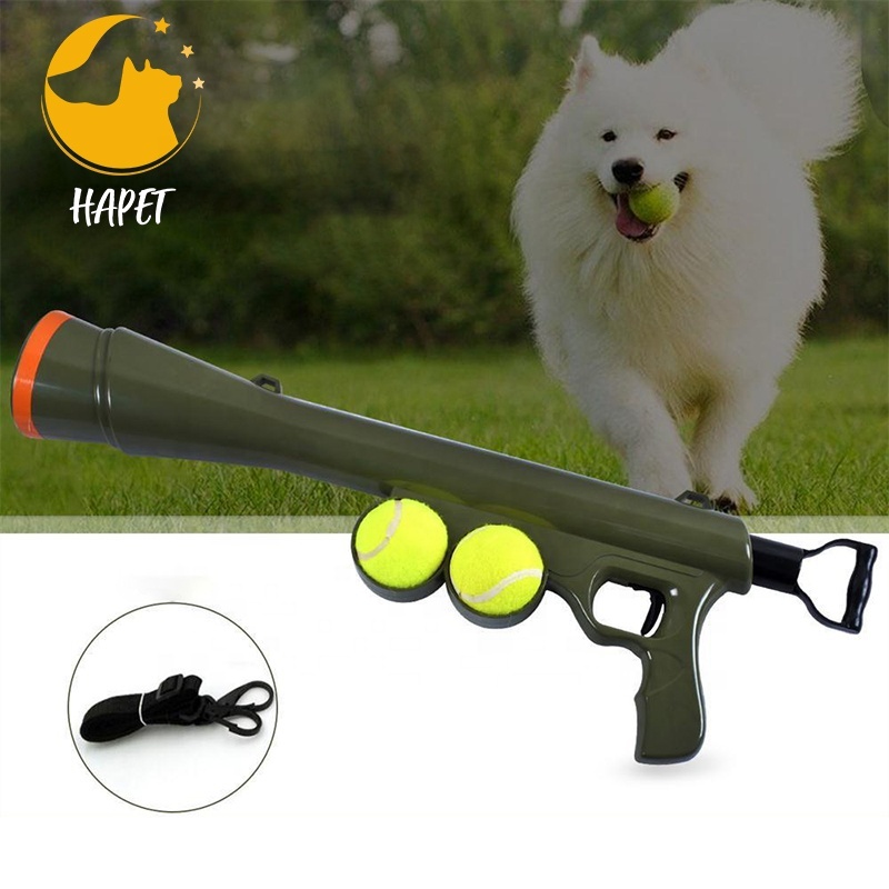 Amazon best seller Dog toy Tennis Pet Gun Dog interactive toys