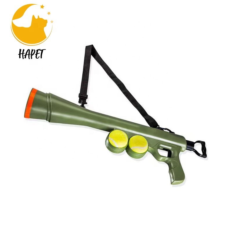 Amazon best seller Dog toy Tennis Pet Gun Dog interactive toys