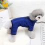 Dog Shirts Soft Cotton Pet Basic Clothes Breathable Outfits for Cats Puppy Pet Puppy Vest T-Shirt