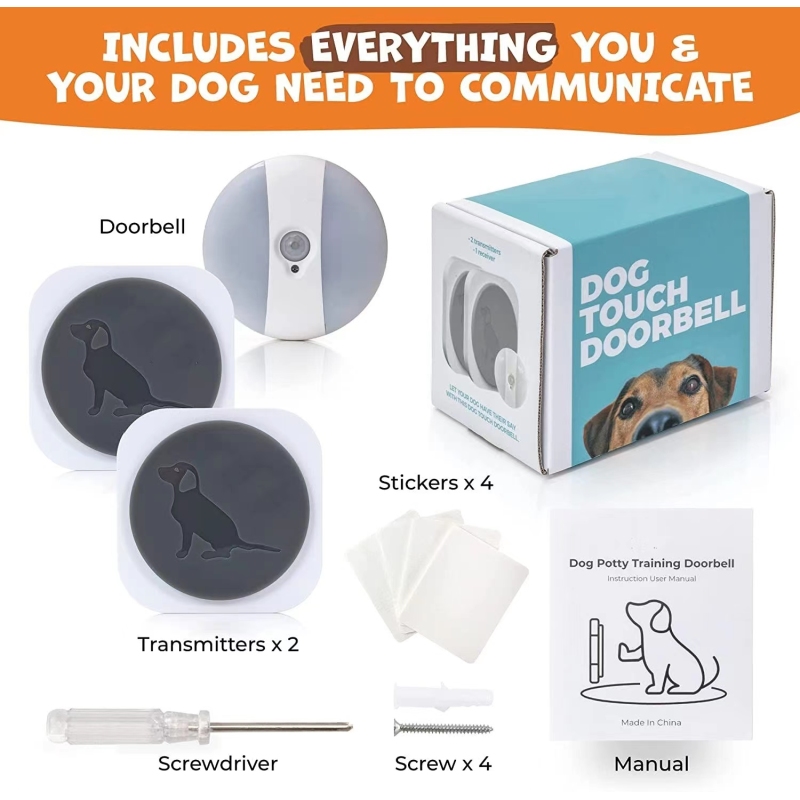 Dog DoorBell for Door Potty Training