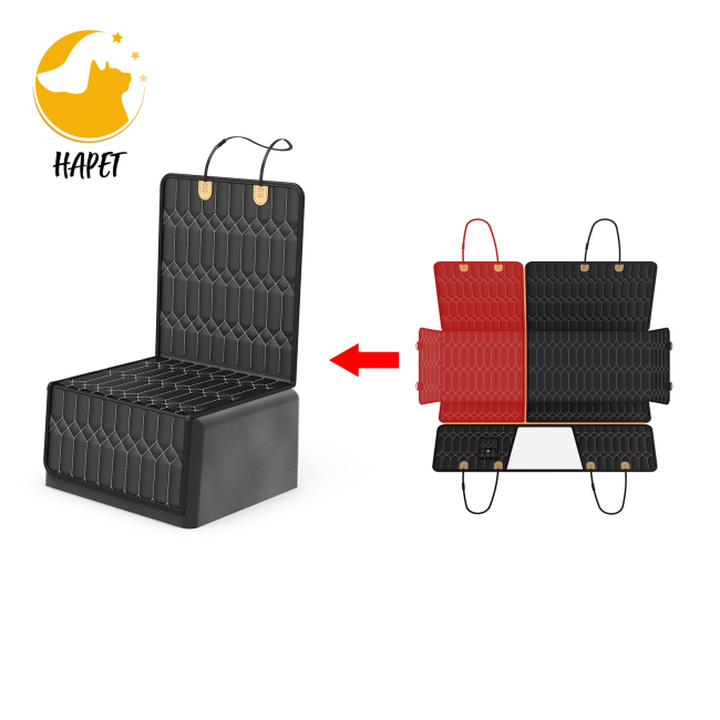 100% Waterproof Pet Seat Cover Hammock 600d Heavy Duty Nonslip Durable Soft Pet Back Seat Covers