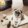 Puppy Heartbeat Toy Puppy Bed Mat for Anxiety Relief, Behavioral Training Aid Toy for Dog Calming Sleeping Soother