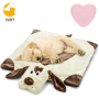 Puppy Heartbeat Toy Puppy Bed Mat for Anxiety Relief, Behavioral Training Aid Toy for Dog Calming Sleeping Soother