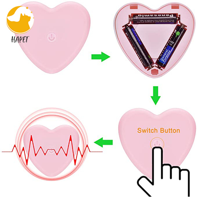 Puppy Heartbeat Toy Puppy Bed Mat for Anxiety Relief, Behavioral Training Aid Toy for Dog Calming Sleeping Soother