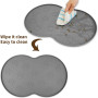 Waterproof Non-Slip Bowl Tray Suitable Pet Placemat for Small and Medium Pets
