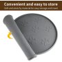 Waterproof Non-Slip Bowl Tray Suitable Pet Placemat for Small and Medium Pets