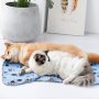 Warm Paw Print Blanket/Bed Cover for Dogs and Cats