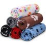 Warm Paw Print Blanket/Bed Cover for Dogs and Cats