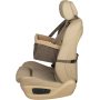 Dog Booster Seat for Cars, Trucks and SUVs - Easy to Adjust Strap - Durable Fleece Liner is Machine Washable and Easy to Clean